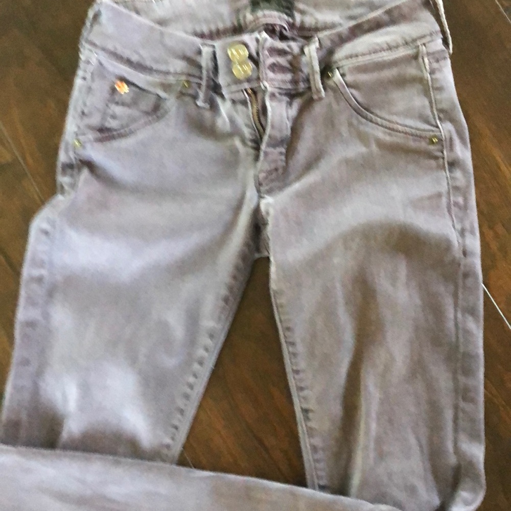 Hudson jeans. Color plum